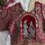 Rani Velvet Embroidery and Diamond Handwork Bridal Blouse