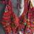 Red Color Full Sleeves Navratri Blouse