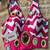 Rani Color Navratri Special Readymade Blouse with Mirror Work