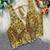 Yellow Color Navratri Special Readymade Mirror Work Blouse