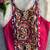Rani Color Heavy Embroidered Readymade Blouse for Navratri