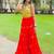 Red Color Multi Work Heavy Lace Readymade Chaniya for Navratri