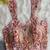 Baby Pink Color Western Style Embroidered Georgette Blouse