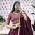 Regal Chanderi Chaniya Choli Zari-Weaved Elegance with Gota Patti Lace