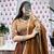Regal Chanderi Chaniya Choli Zari-Weaved Elegance with Gota Patti Lace