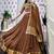 Regal Chanderi Chaniya Choli Zari-Weaved Elegance with Gota Patti Lace
