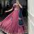 Silk Crepe Chaniya Choli Sequins With Thread Embroidery & Gota Patti Lace 
