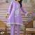 Sakshi noir embroidered cotton co-ord set