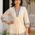 Sakshi cream embroidered cotton co-ord set