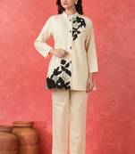 Sabhya sage applique co-ord set