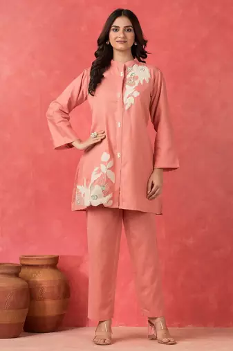 Sabhya crayola applique co-ord set