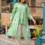 Mahua sage cotton fusion wear co-ord