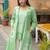 Mahua sage cotton fusion wear co-ord