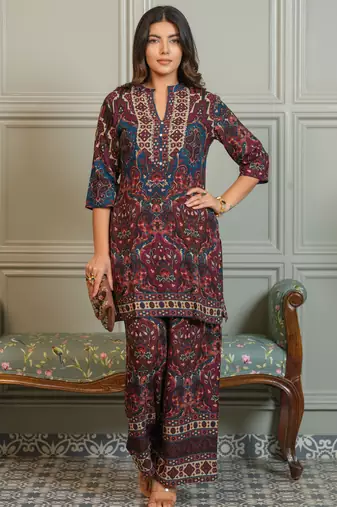 Tashvika jay printed co-ord set