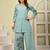 Mahua marbles embroidery cotton co-ord set