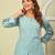 Mahua marbles embroidery cotton co-ord set