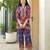 Pavitra hibis ikat printed co-ord set