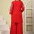 Mahua cardinal embroidery cotton co-ord set