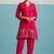 Parikrama rose handwork co-ord set