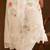 Bushra dove white embroidered viscose rayon kurta sets