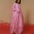 Tashvika blush pink embroidered cotton silk kurta sets
