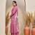 Kabool blush light lavender printed cotton kurta sets