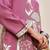 Kabool blush light lavender printed cotton kurta sets