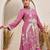 Kabool blush light lavender printed cotton kurta sets
