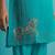 Parikrama peacock light teal embroidered chanderi kurta sets