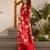 Kabool lava red printed cotton kurta sets