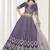 Embroidered Purple Art Silk Designer Lehenga Choli