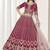 Embroidered Rani Pink Art Silk Designer Lehenga Choli