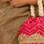 Pink silk embroidered potli bag