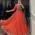 Soft Movement, Refined Detail Embossed Lace Trimmed Rayon Chaniya Choli