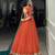 Soft Movement, Refined Detail Embossed Lace Trimmed Rayon Chaniya Choli