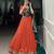 Soft Movement, Refined Detail Embossed Lace Trimmed Rayon Chaniya Choli