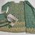 Pastel green geogette full stitched suit upto 42