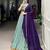 sea green Embossed Design with Gota Patti Lace Rayon lehenga Choli