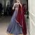 Greyish blue Embossed Design with Gota Patti Lace Rayon lehenga Choli