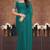 Lightgreen crush silk saree with stone work