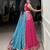 pink Lightweight Cotton lehenga Choli with Subtle Sequins and Lace