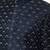 Blue embroidered cotton silk bandhgala suit