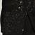 Black embroidered faux cotton tuxedo