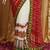 red Kutchi Embroidery Georgette Saree With Blouse
