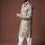 Grey color blended linen weaved kurta for festive