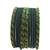 Set of 10 green color velvet bangle set