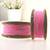 Set of 20 pink and gold plated velvet bangle set