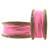 Set of 20 pink and gold plated velvet bangle set