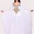 Royal White Georgette Stitched Kaftan with Gold Handwork Embroidered Crystal Detailing 