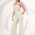 Peplum pant set